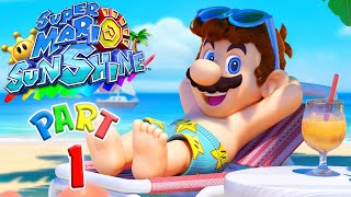 New Game Start Bianco Hills  SUPER MARIO SUNSHINE  Part 1 [upl. by Talmud]