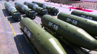 China shows off military might with big parade [upl. by Siusan]