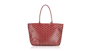 Goyard Goyardine Artois PM Red [upl. by Schreibman]