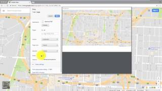 How to get Google Maps to print full page [upl. by Ysor]