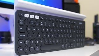 Logitech K780 MultiDevice Wireless Keyboard Review 4K [upl. by Ku]