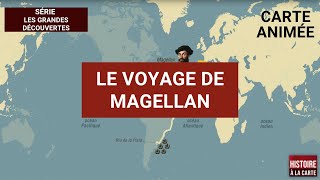 Les Grandes Découvertes  le voyage de Magellan en 4 minutes [upl. by Purity]