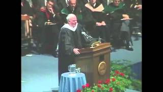 Pat Conroy addresses the class of 2001 [upl. by Meekahs205]