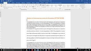 Logiciel Word  Comment gérer les interlignes et les espacements entre les paragraphes [upl. by Renie269]