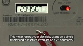 How to Read an Electronic Meter [upl. by Nivled]