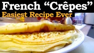 How to make French Crepes with the mighty quotRule of Threequot [upl. by Picco398]