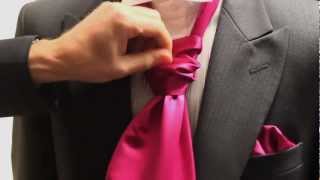 How to Tie a Cravat by Simon James [upl. by Airtemak]