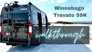 Winnebago Travato 59K Walkthrough [upl. by Yme704]