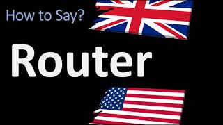 How to Pronounce Router CORRECTLY [upl. by Dyke]