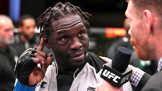 Jared Cannonier Octagon Interview  UFC Vegas 75 [upl. by Nyrehtac]