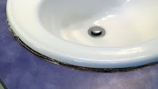 How to ReCaulk a Sink [upl. by Retnuh]