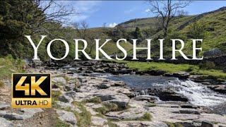 Yorkshire Dales National Park England 4K Drone Video [upl. by Anala]