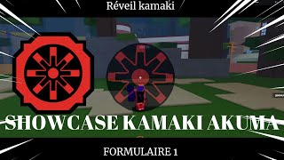 KAMAKI AKUMA Showcase  Shindo Life [upl. by Jessalyn]