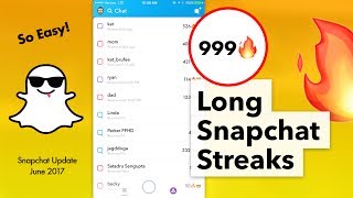 How to Easily Keep Snapchat Streaks [upl. by Wilmott528]