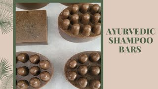 DIY Ayurvedic Shampoo Bar  Herbal Shampoo  Zero Waste  Homemade [upl. by Fortune]