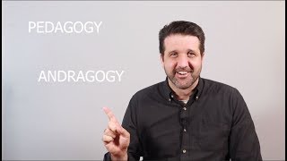 Differences between Andragogy amp Pedagogy [upl. by Eesdnil181]