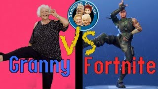 FORTNITE DANCE CHALLENGE BY GRANNYs and GRANDPAs IN REAL LIFE [upl. by Suivatco]