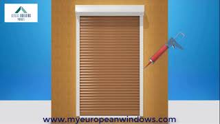 Roller shutter installation [upl. by Ark]