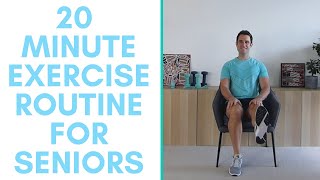 20Minute Senior Exercise Routine for Vitality [upl. by Enoek]