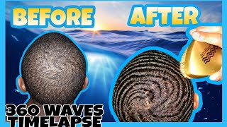 360 WAVES TIMELAPSE 4 MONTHS [upl. by Georgeta]