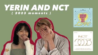 YERIN and NCT moments [upl. by Latreese]