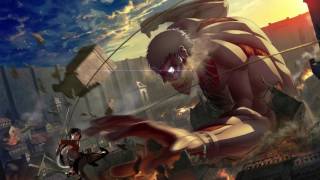 Armored Titan Theme Attack on Titan OST 1 Full Version With Vocals •Lyrics In Description• [upl. by Mossman]