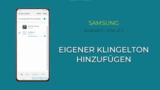 Eigener Klingelton  Samsung Android 11  One UI 3 [upl. by Lad385]