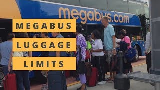 Megabus Luggage Limits  How Many Bags Can You Bring [upl. by Eudo]