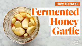 How to Make Fermented Honey Garlic [upl. by Joash]