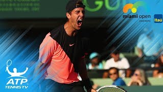 Kokkinakis upsets Federer Kyrgios amp Zverev win through to 3R  Miami Open 2018 Highlights Day 4 [upl. by Homer]