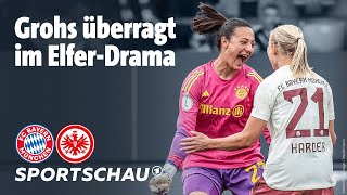 FC Bayern München  Eintracht Frankfurt Highlights DFBPokal Halbfinale I Sportschau Fußball [upl. by Auhesoj]