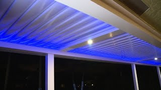 The power of a pergola Powered Louver Roof Systems [upl. by Ursal]