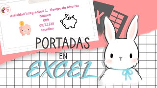 Portadas en EXCEL  Tutorial [upl. by Airitak]