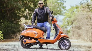 2022 Pure EV EPluto 7G Electric Scooter Review  Fantastic Range [upl. by Dorcea]