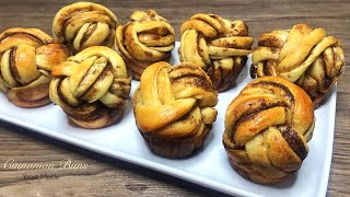 CINNAMON BUNS Recipe  Braided Cinnamon Rolls [upl. by Lagiba105]