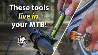 5 MTB Tools that Live in your Bike [upl. by Nylrebmik]