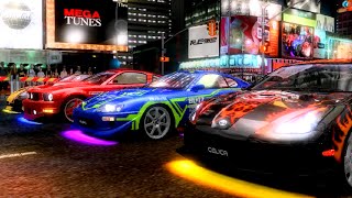 RTuned Ultimate Street Racing 2008 ALL CITIES 60 FPS SEGA Lindbergh ARCADE iPlaySEGA [upl. by Claudio]