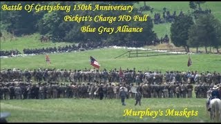 Battle Of Gettysburg 150th Picketts Charge HD Full BGA [upl. by Radferd659]