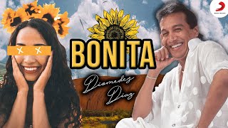 Diomedes Díaz  Bonita Letra Oficial [upl. by Oika436]