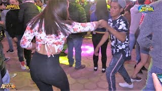 🔴HERMOSA CHICA BAILANDO CUMBIA DE LOS FERROCARRILES  SONIDO GITANO  NANACAMILPA TLAXCALA 2019 [upl. by Gowon]