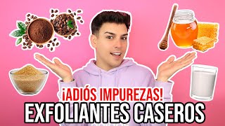 COMO HACER EXFOLIANTES CASEROS SIN GASTAR [upl. by Aicenet]