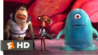 Monsters vs Aliens 2009  Destroy All Monsters Scene 810  Movieclips [upl. by Areemas]