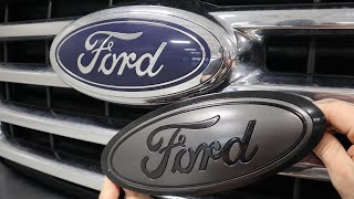 Color Matched Ford Emblem [upl. by Annekim]