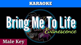 Bring Me To Life by Evanescence  Karaoke  Male Key [upl. by Ezzo848]