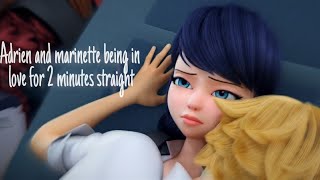 Adrien and marinette being in love with each other for 2 minutes straight Miraculous NY [upl. by Ynttirb]