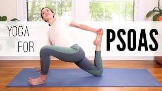 Yoga For Psoas  Yoga With Adriene [upl. by Akirat]