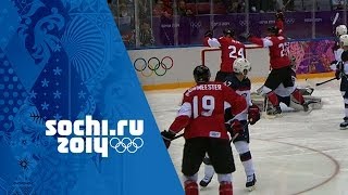 Ice Hockey  Mens SemiFinal  USA v Canada  Sochi 2014 Winter Olympics [upl. by Neu324]