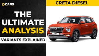 2021 Hyundai Creta Diesel Variants Explained  E EX S SX SXO  The Ultimate Analysis  April [upl. by Lienad]