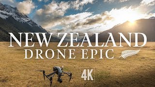 New Zealand 25 Minute Drone Epic 4K [upl. by Ahtebat]