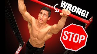 NEVER DO PULLUPS LIKE THIS  10 Most Common Mistakes [upl. by Neih]